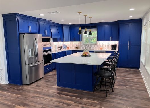Kitchen Remodel for Affordable Remodeling Etx in Tyler, Texas, blue kitchen elements