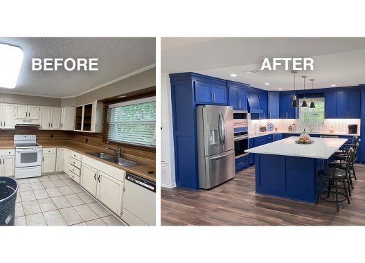 Kitchen Remodel for Affordable Remodeling Etx in Tyler, Texas, before after